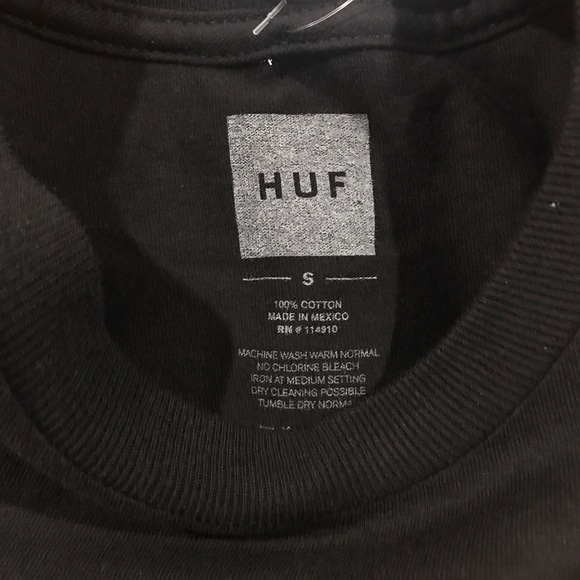 HUF Classic Logo Classifieds T-Shirt - Picture 4 of 4